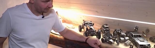 Мастерящий модельки мотоциклов и машин Ингмар Ноорлайд: хочу достичь максимальной точности
