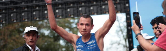 Победителями Нарвского городского забега стали Леонид Лацепов и Хеле Белл