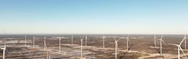 В Пярнумаа открылся ветро- солнечный парк Сопи-Тоотси стоимостью 400 млн евро