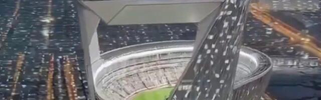 Правдиво ли это видео с проектом стадиона в Саудовской Аравии?