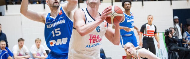 ЧЭ по баскетболу: "Калев/Крамо" начал полуфинальную серию с победы