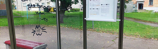 Вандализм в Нарве: городские власти обратились в полицию