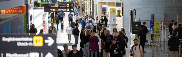 Пассажиропоток Таллиннского аэропорта сокращается четвертый месяц подряд