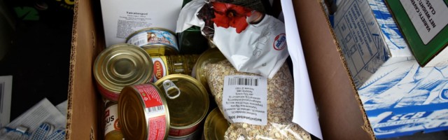 Началось распределение продовольственной помощи от Европейского Союза среди нуждающихся
