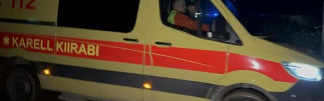 Женщина пострадала при пожаре в квартире в Кохтла-Ярве