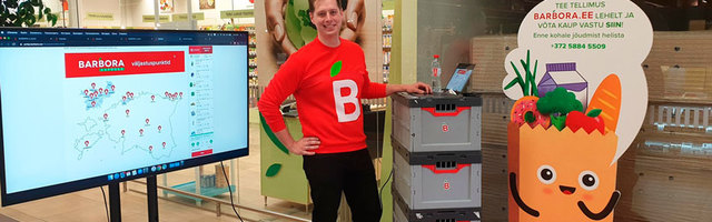 Услуга бесконтактных покупок в Maxima появилась в 8 магазинах Вирумаа, в том числе в Нарве