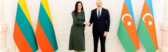 Премьер Литвы обсудила экономику и безопасность с руководством Азербайджана