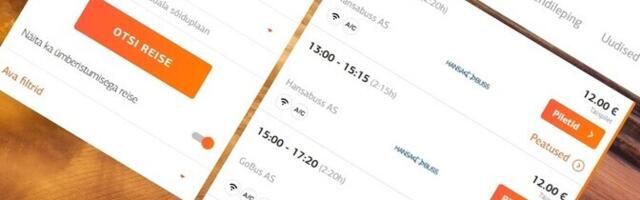 В Эстонии невозможно строить долгосрочные планы для путешествий на автобусе, поезде и пароме