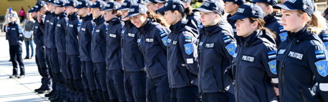 Будущие полицейские и пограничники торжественно поклялись защищать Эстонию