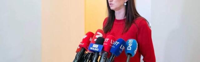 Ругинене призывает Совет LRT скорее уйти в отставку, а Сейм — отказаться от поправок