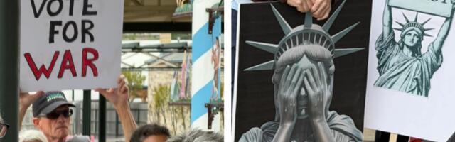 DELFI В ТЕХАСЕ | В консервативном городе прошли протесты против Трампа. „Неужели это та Америка, за которую погибли наши ветераны?“