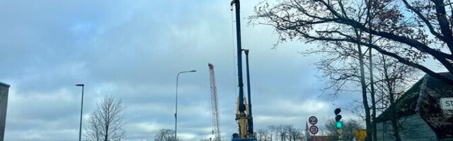 Латвия закроет движение по временному мосту в Салацгриве в первую неделю мая