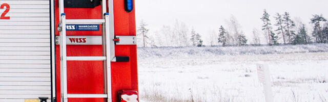 На шоссе Таллинн – Нарва у фургона на ходу отвалилось колесо