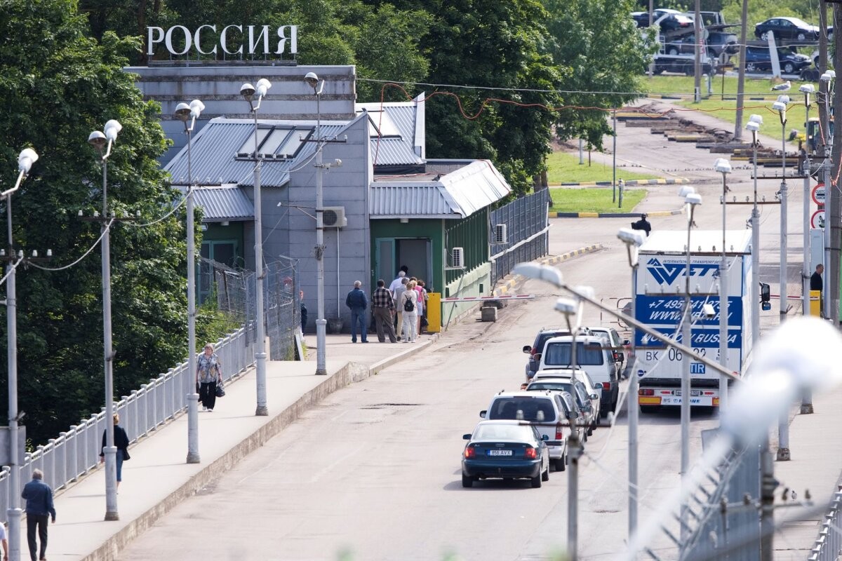 Фото граница эстония россия