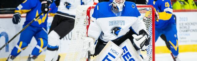 Сборная Эстонии по хоккею готовится к чемпионату мира