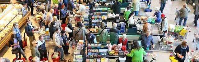 C 4 апреля магазины обязаны следить за количеством клиентов и обеспечивать их средствами дезинфекции