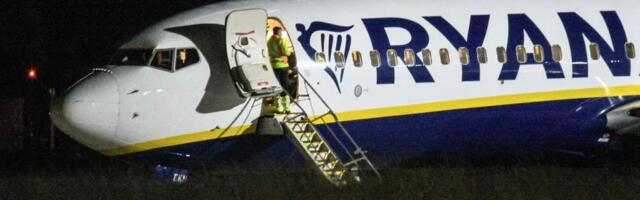 ЧП с бортом Ryanair