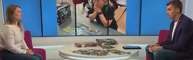 Эстонка Юлле Кюлаотс собрала пазл из 500 деталей за 50 минут