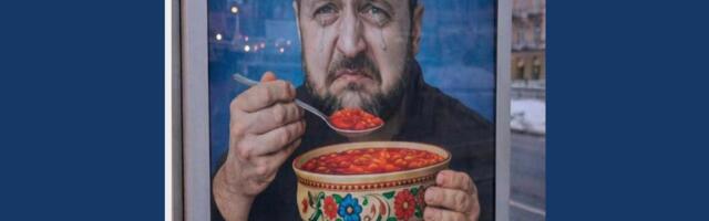 Правда ли, что в Будапеште развесили такие плакаты с ИИ-портретом Владимира Зеленского?