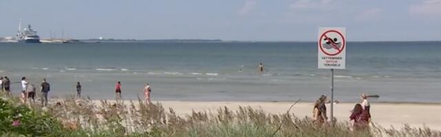 Департамент: на пляже Инглиранд около "Русалки" обнаружено большое количество кишечных бактерий