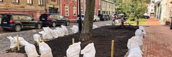 Столичное самоуправление выделило 600 тысяч евро на ремонт дворовых территорий