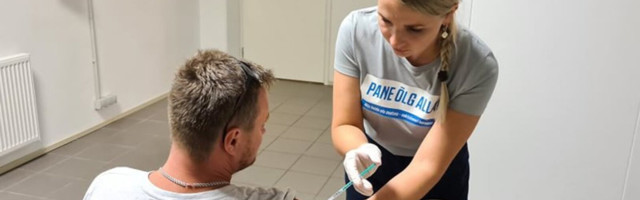 В Нарве вакцинация без предварительной регистрации - раз в неделю