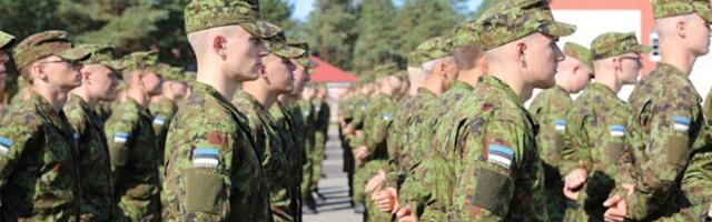 Более двух тысяч солдат-срочников приняли присягу по всей Эстонии