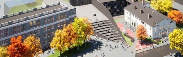 Таллиннская горуправа одобрила планировку пристройки к гимназии Густава Адольфа