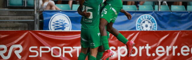 ЧЭ по футболу: "Левадия" разгромила "Калев"