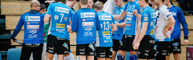 Тартуский "Бигбанк" выиграл первый матч финальной серии чемпионата Эстонии по волейболу