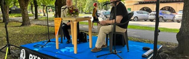 ФОТО: В Пярну в парке Койдулы проходит пятый литературный фестиваль