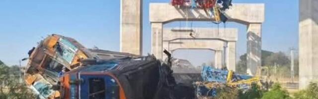 Трагедия в Таиланде: кран обрушился на пассажирский поезд — более 20 погибших, десятки раненых