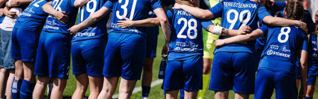 Число команд высшей лиги чемпионата Эстонии по футболу среди женщин уменьшилось до шести