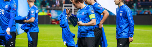 Сборная Эстонии по футболу опустилась на 109-е место в рейтинге ФИФА