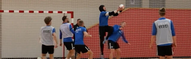 Сборная Эстонии по футзалу готовится к турниру и рассчитывает на поддержку трибун
