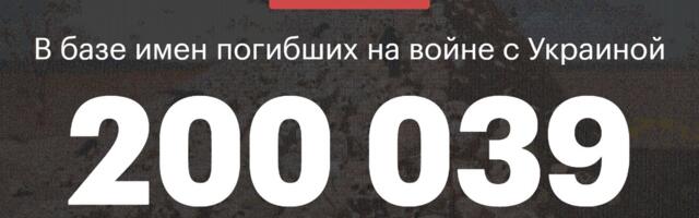 200 000 погибших: „Медиазона“ опубликовала карту российских потерь за четыре года войны в Украине