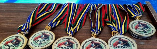 В Кохтла-Ярве прошел первый этап молодежного соревнования по борьбе Nublust Nabiks