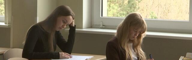 Выпускники гимназий сдавали экзамен по эстонскому как второму языку