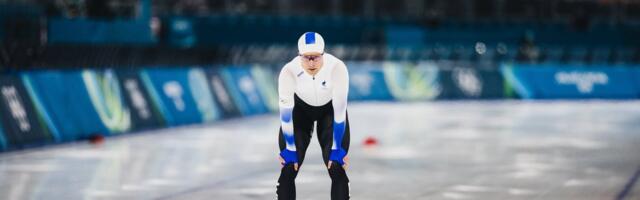 ФОТО | ОИ-2026: эстонский конькобежец занял 14-е место на дистанции 1000 м, победу одержал американец