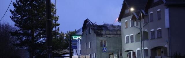 ФОТО | В здании, где раньше располагался популярный отель, произошел пожар  