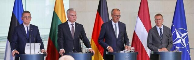 Германия и страны Балтии заявили о намерении укреплять оборону Европы