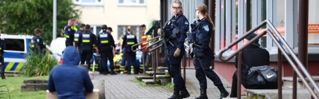 ФОТО | В Таллинне полиция задержала мужчину, ворвавшегося с ножом в цветочный магазин