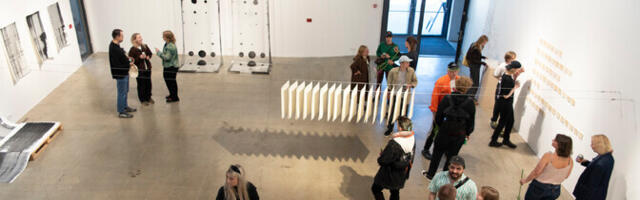 ФОТО: в галерее EKA открылась выставка молодых художников