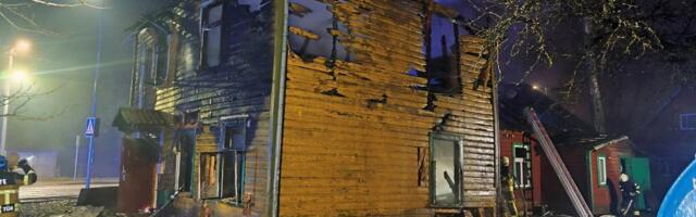 При пожаре в жилом доме погиб мужчина