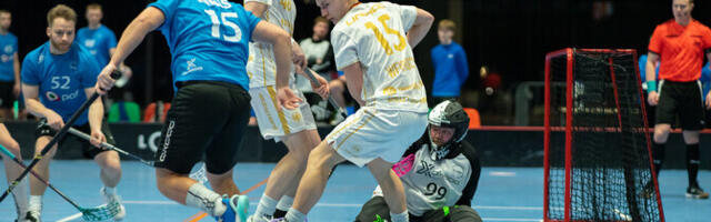 Отборочный турнир ЧМ по флорболу: сборная Эстонии проиграла Германии