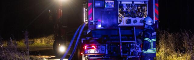 В Харку в пожаре погиб человек