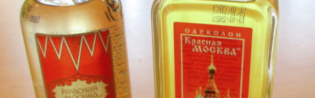 Деньги не пахнут: одеколон «Красная Москва» производства Украины в эстонском RIMI