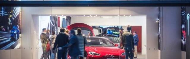 Tesla открывает в Вильнюсе первый торговый центр в странах Балтии