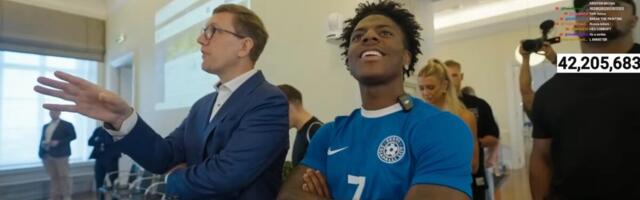 В Таллинн приехала звезда Youtube: премьер-министр показал блогеру IShowSpeed дом Стенбока