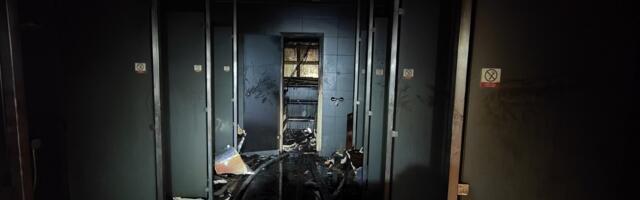 Спасатели потушили пожар в женской парной